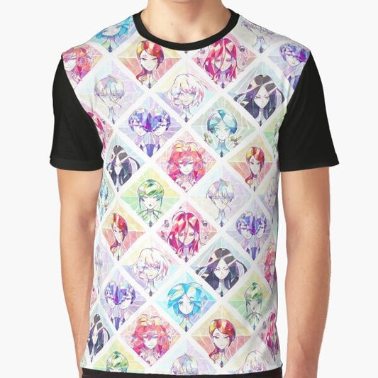 Houseki no Kuni - Land of the Lustrous Crystal Gems Graphic T-Shirt