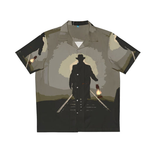 "The Assassination of Jesse James Hawaiian Shirt featuring Brad Pitt and Robert Ford"