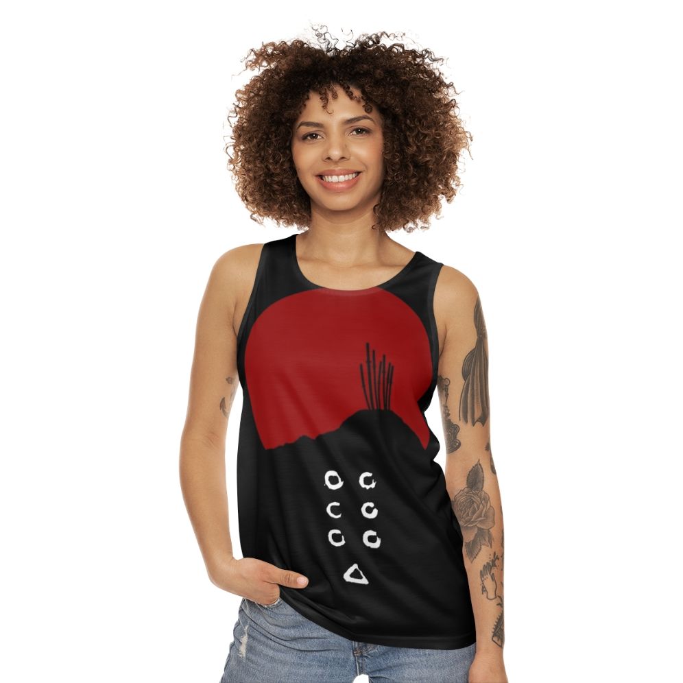 Unisex Samurai-Inspired Tank Top - women