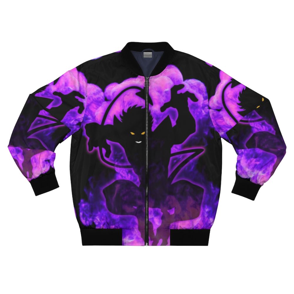 X-Men Nightcrawler Inspired Bomber Jacket with Comic Book Design