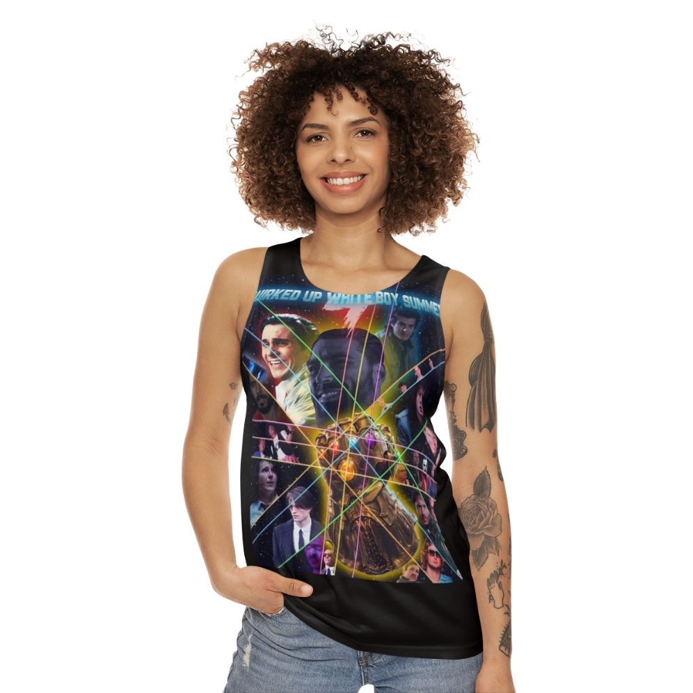 Quirky unisex summer tank top - women