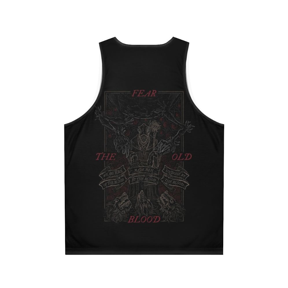 Vintage "The Old Blood" Unisex Tank Top - Back