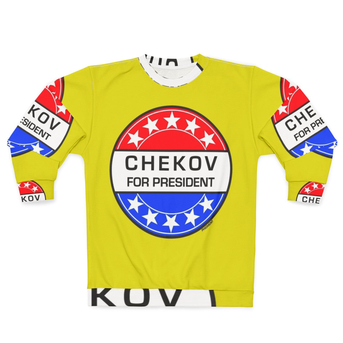 Chekov For President science fiction sweatshirt