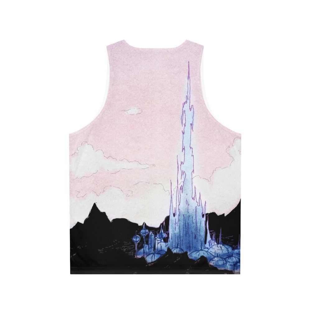 The Crystarium Unisex Tank Top - Final Fantasy XIV Shadowbringers - Back