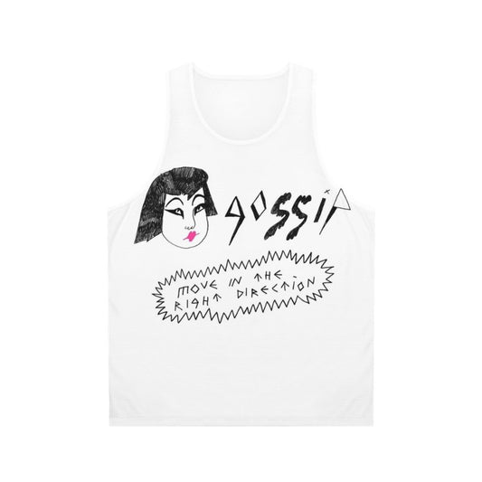 Unisex Right Direction music lover tank top