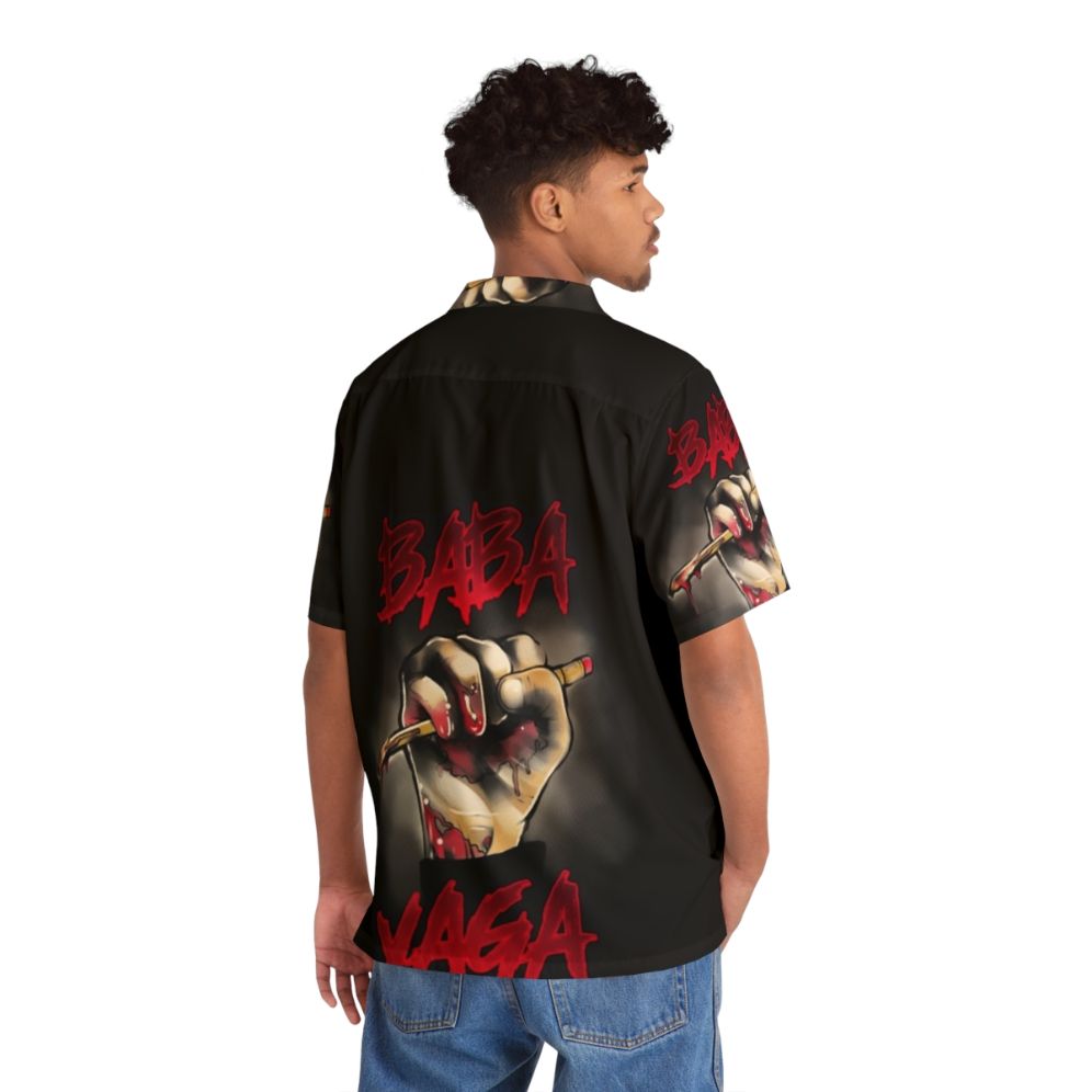 Baba Yaga Hawaiian Shirt with John Wick Inspired Design - People Back