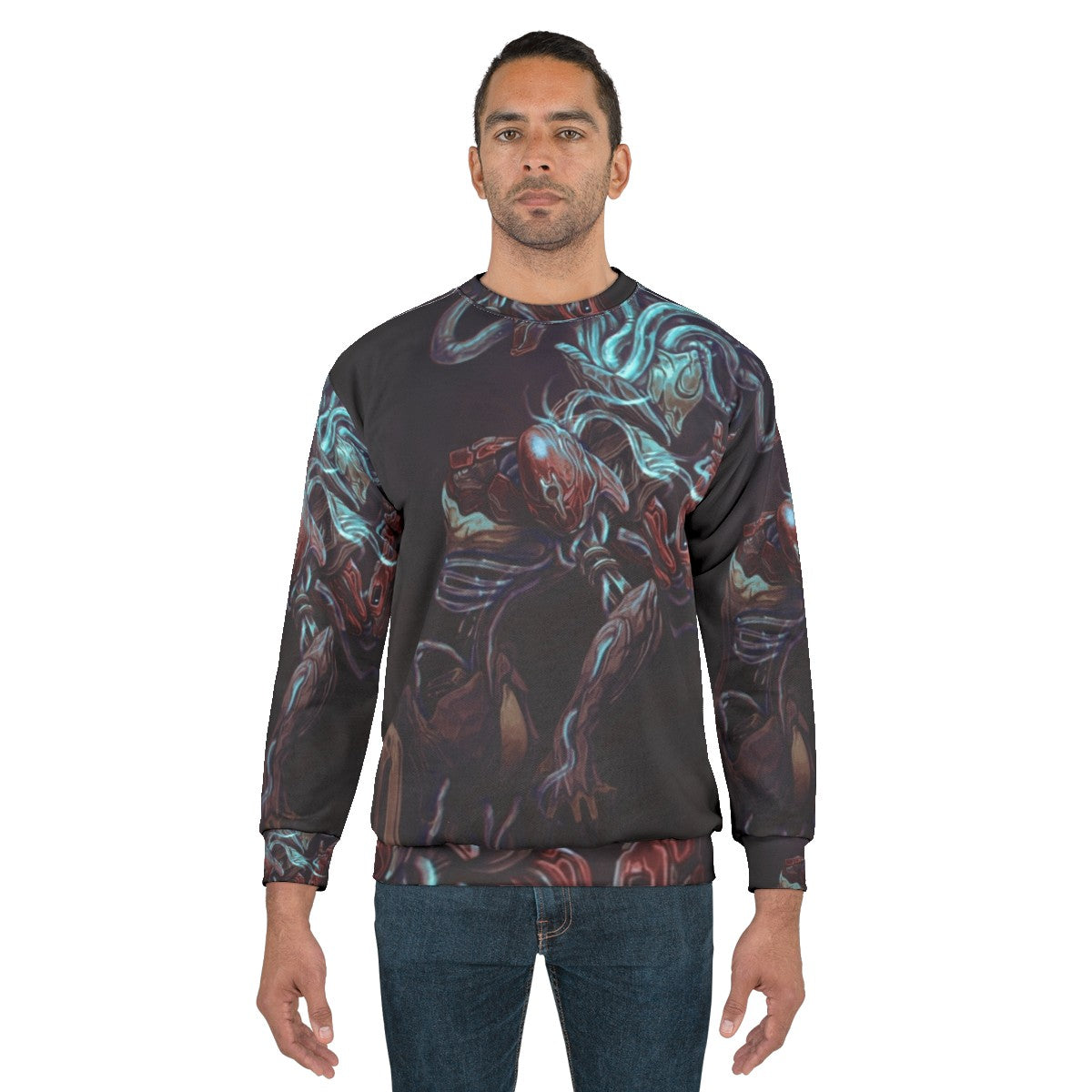 Xaku Warframe Biomechanical Sweatshirt - men