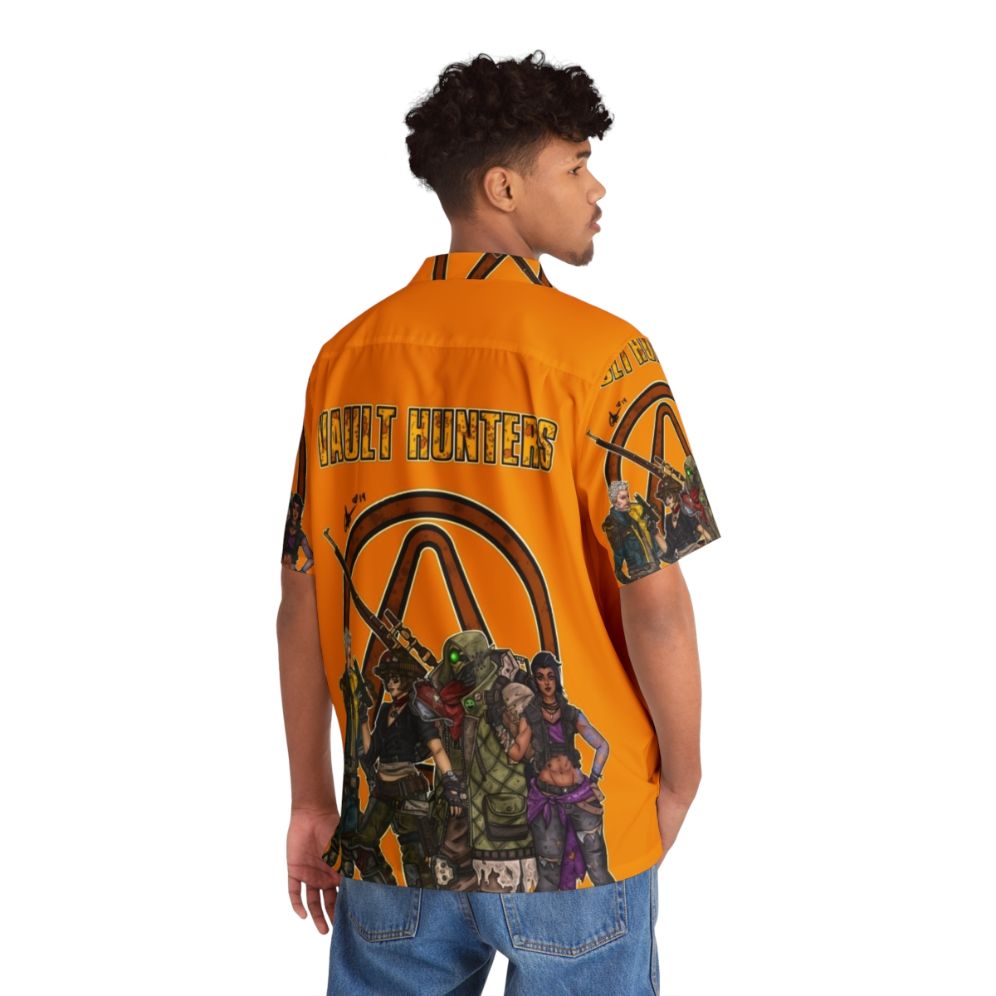 Borderlands 3 Vault Hunters Hawaiian Shirt featuring gaming fan art design - People Back