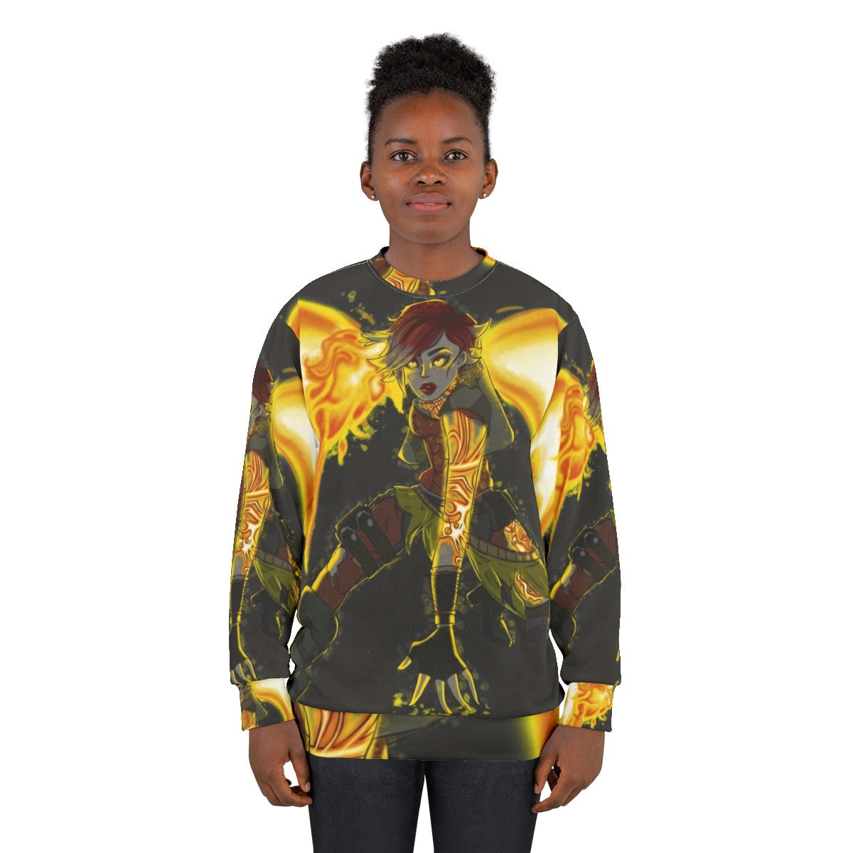 Borderlands "Hell in Her Eyes" Sweatshirt featuring Lilith - women