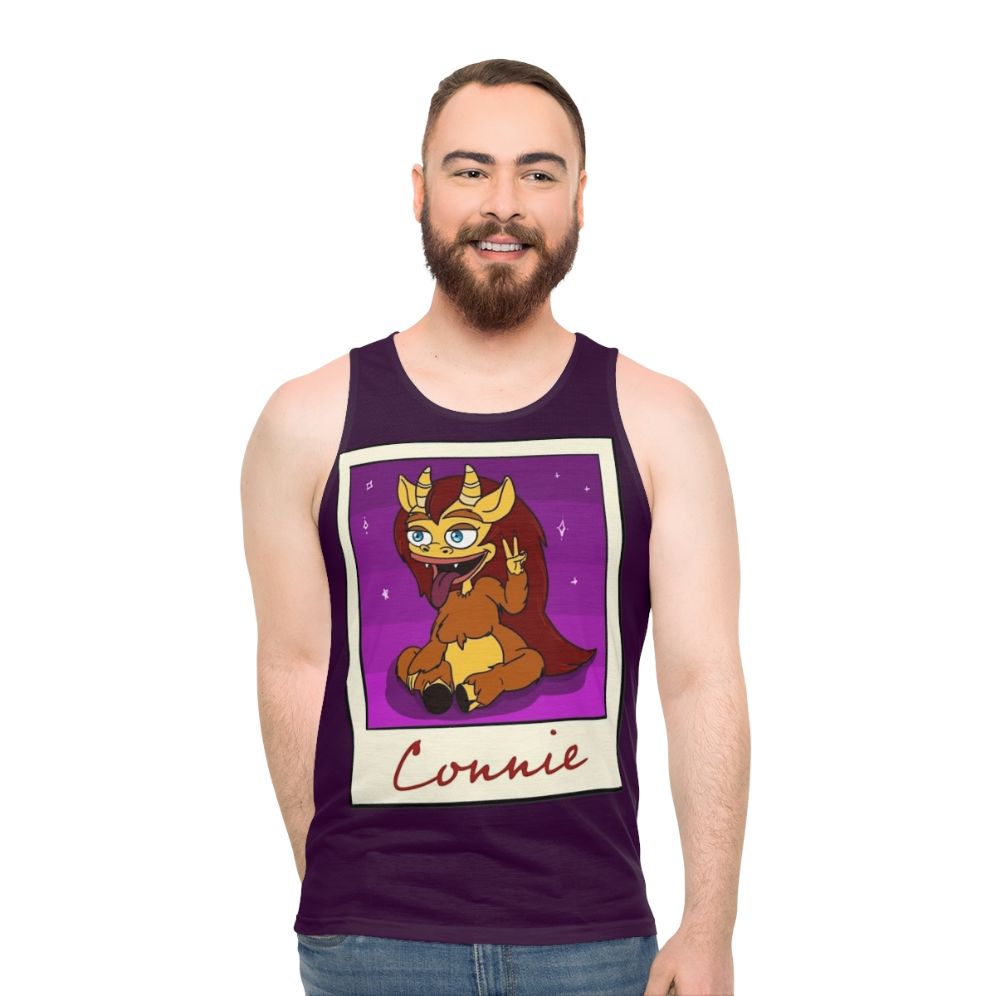 Big Mouth Hormone Monster Connie Unisex Tank Top - men