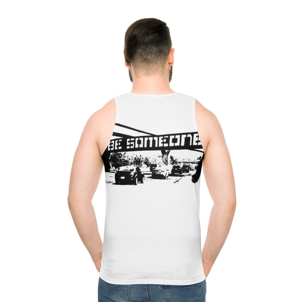 Unisex Houston Texas Community Pride Tank Top - men back