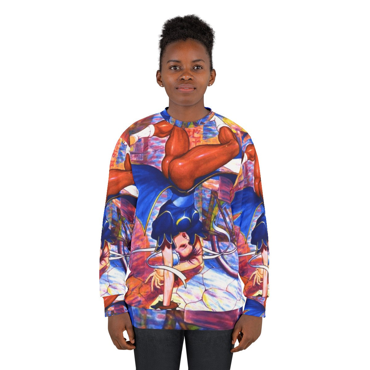 Chun Li Street Fighter II Retro Sweatshirt - women