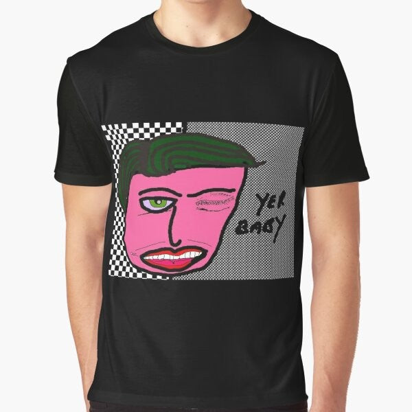 Ringo Starr pop art graphic tee featuring the "Yer Baby" meme design