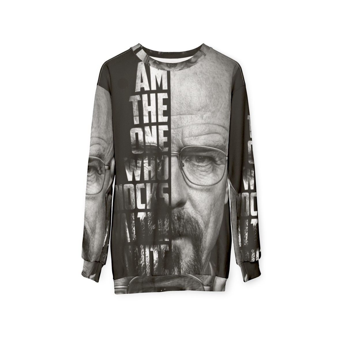 Breaking Bad 'I Am The One Who Knocks' Sweatshirt - hanging