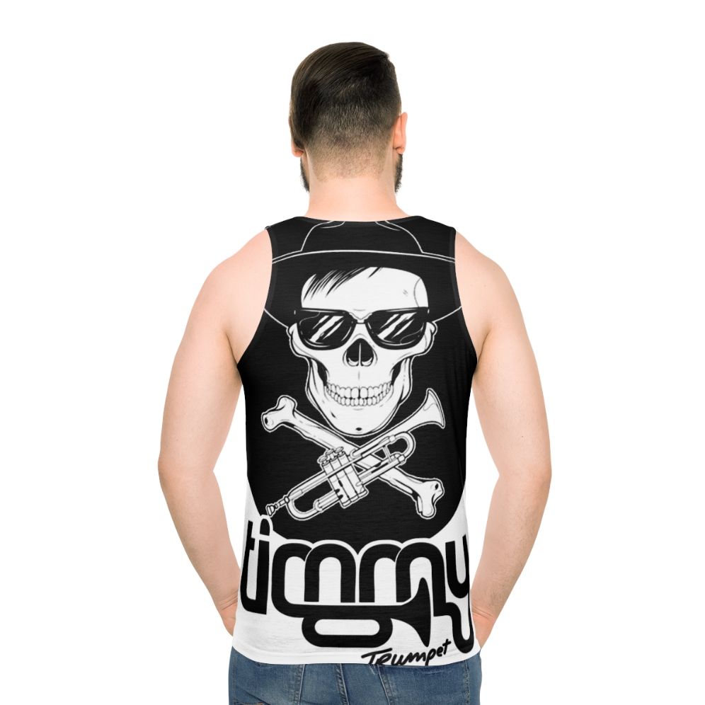 Unisex EDM Tank Top - men back