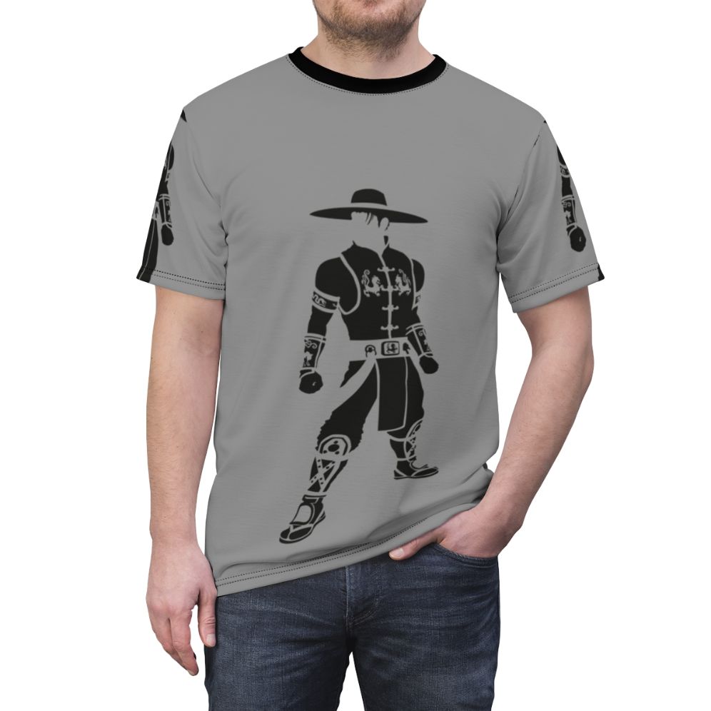 Martial arts inspired graphic design t-shirt - men front