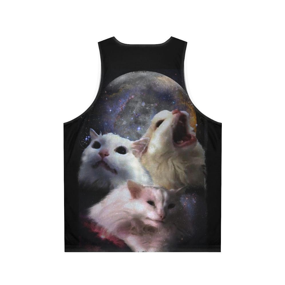 Thurston Moon Cats Unisex Tank Top - Back