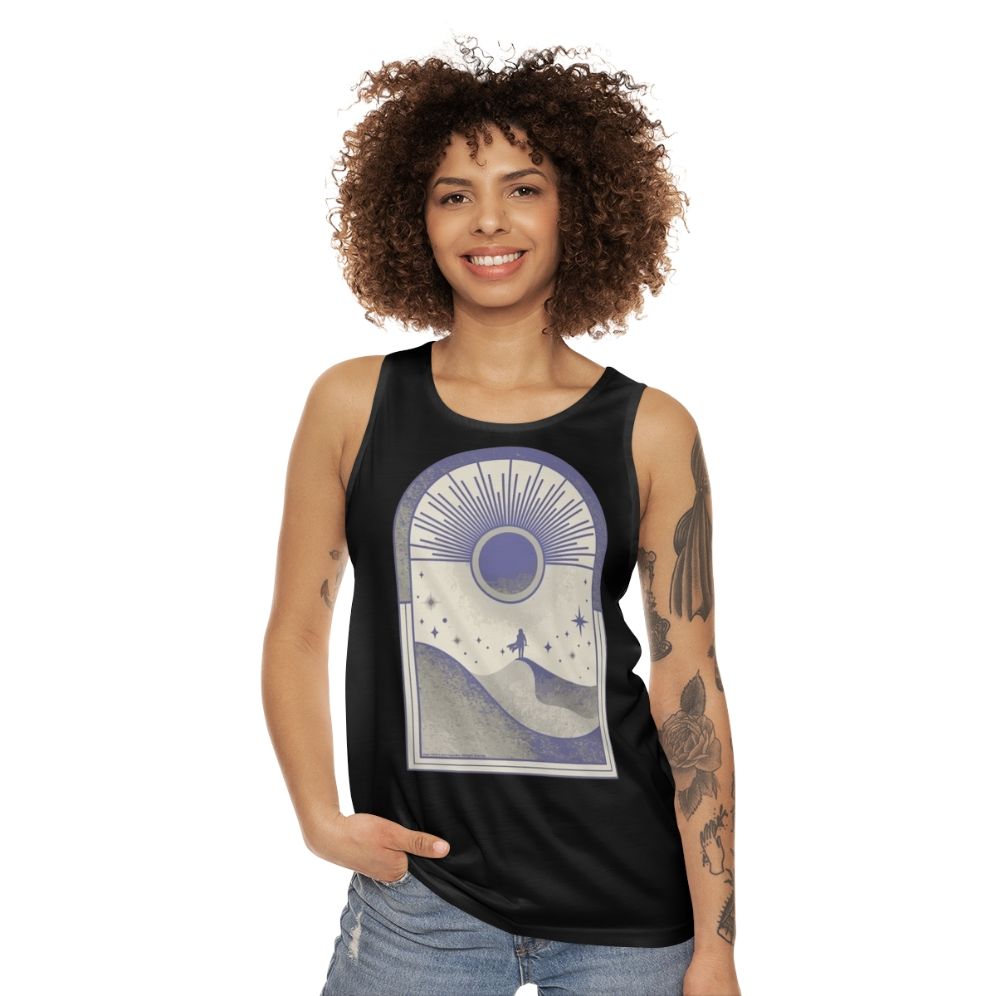 Dune Arrakis Unisex Science Fiction Tank Top - women