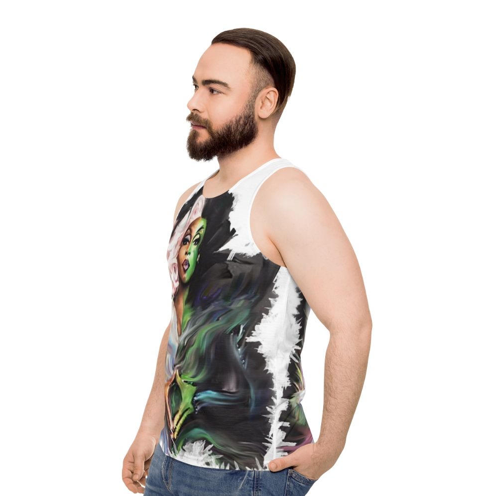 Todrick Hall Straight Outta Oz Unisex Tank Top - men side