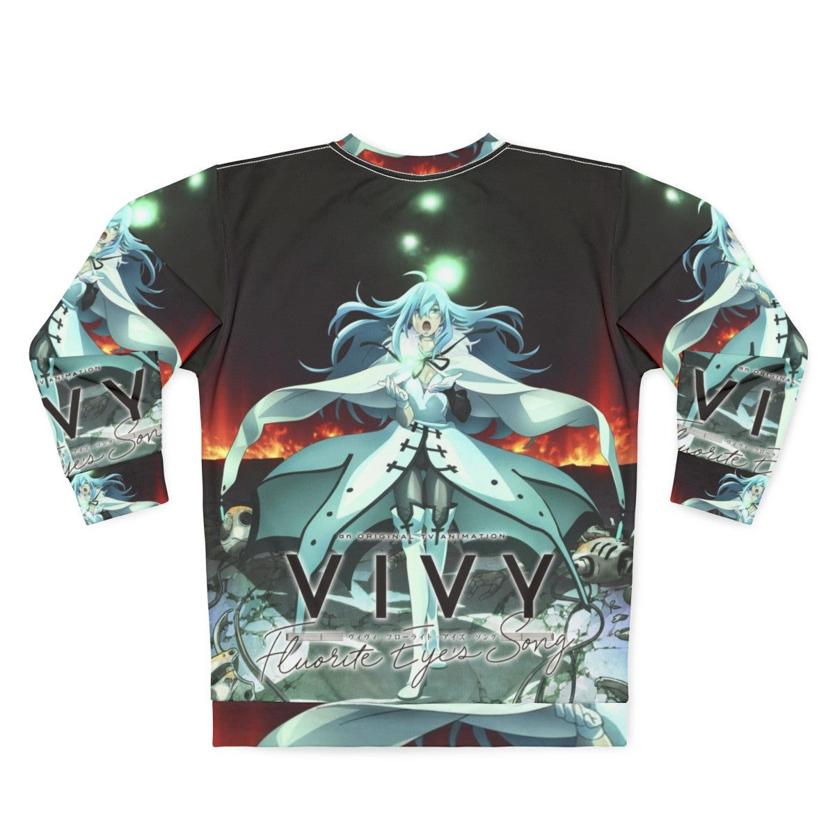 Vivy Fluorite Eyes Song Anime Sweatshirt - Back