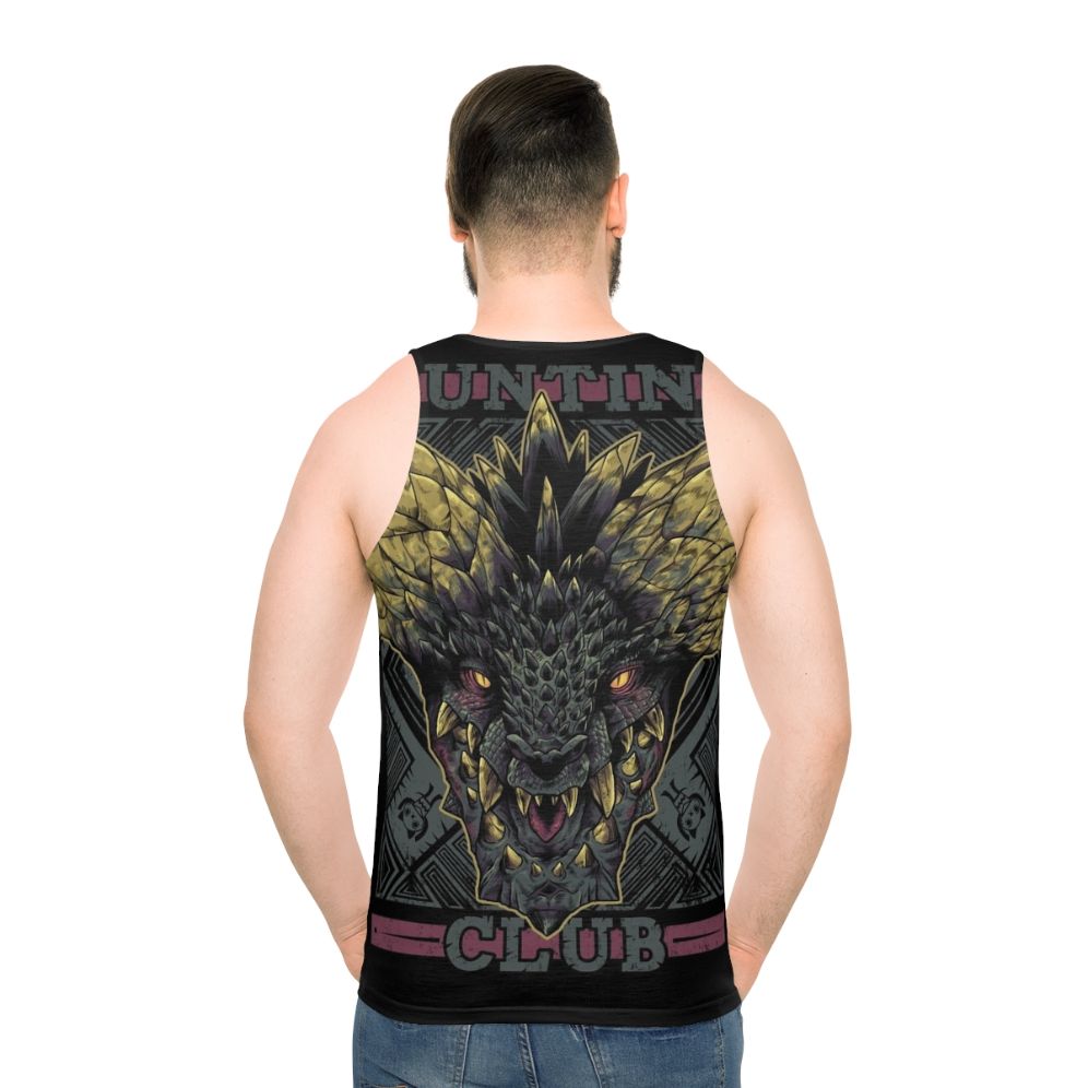 Nergigante Unisex Tank Top for Monster Hunter Fans - men back