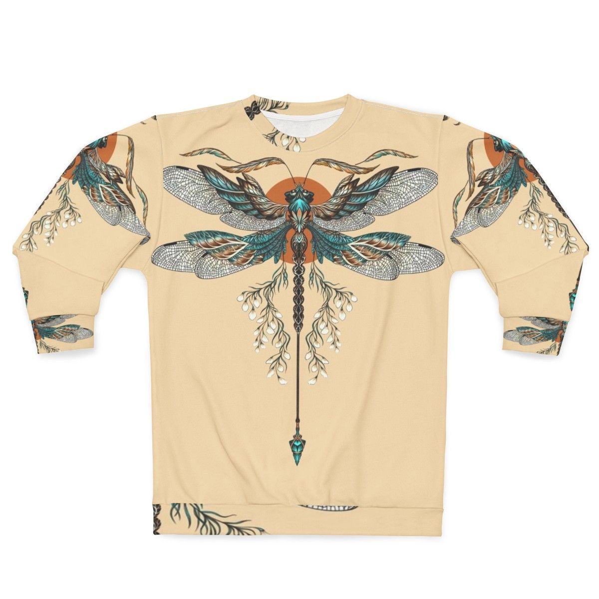 Dragonfly tattoo design sweatshirt