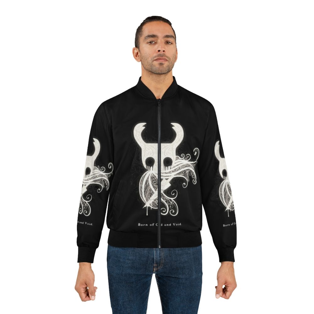 Hollow Knight "Born of God and Void" Bomber Jacket - Lifestyle