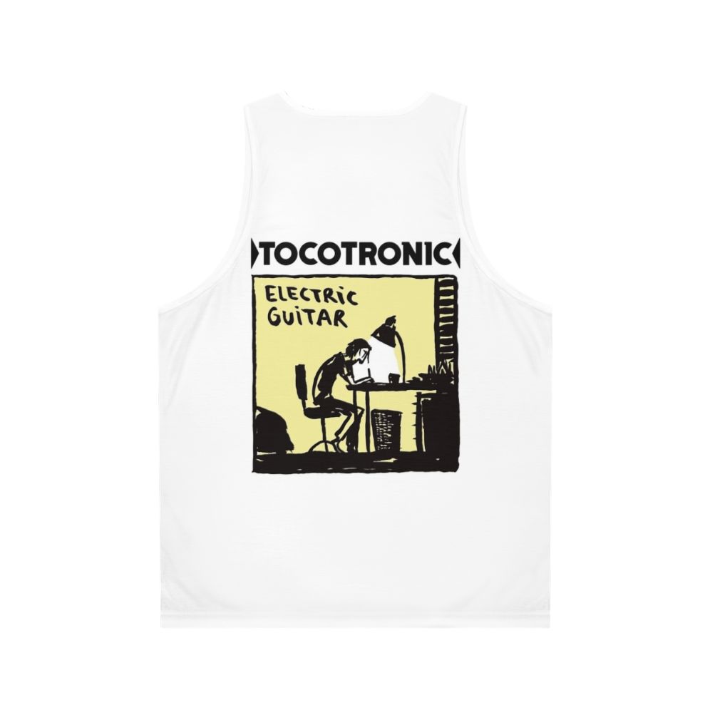 Tocotronic electric guitar unisex tank top - Back