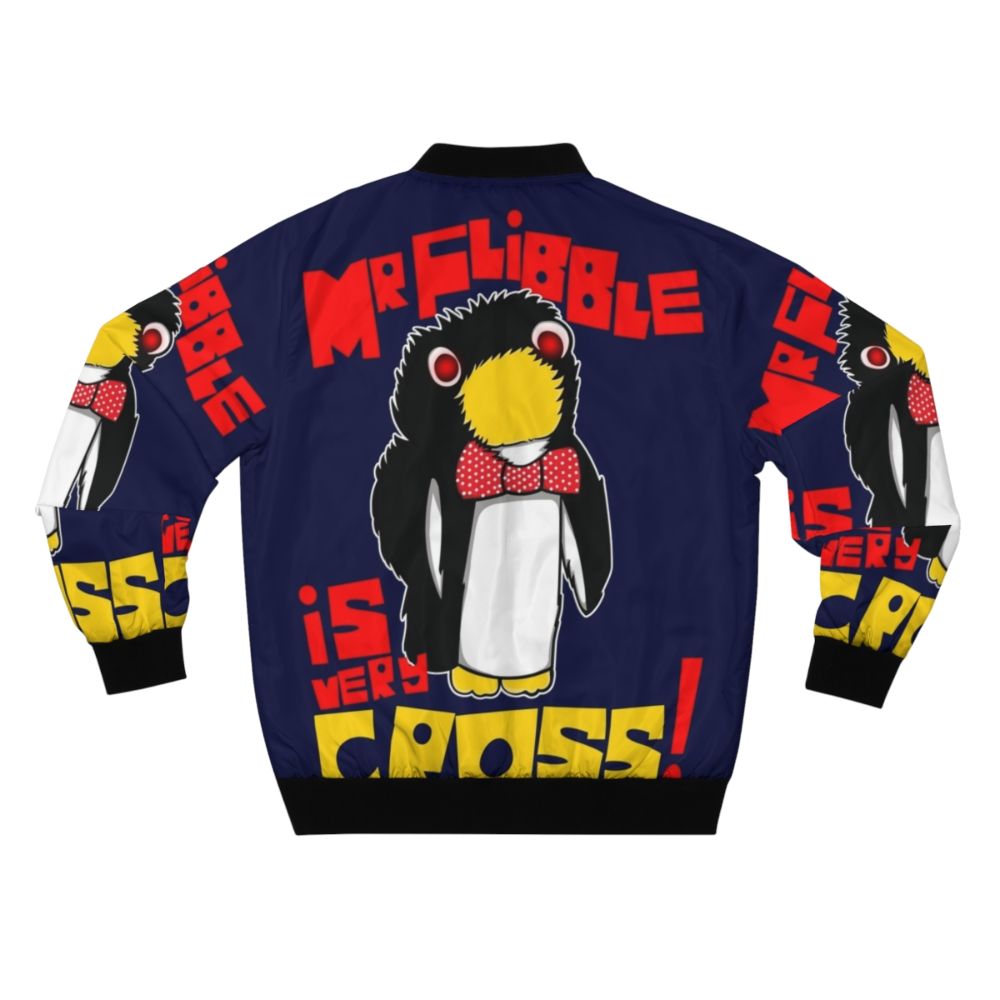 Red Dwarf Mr Flibble Very Cross Bomber Jacket - Back