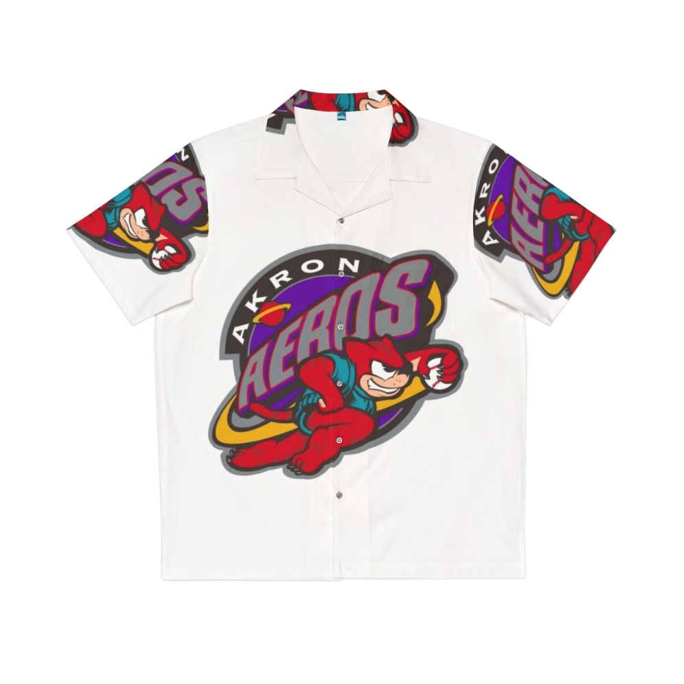 Akron Aeros Baseball Team Hawaiian Shirt