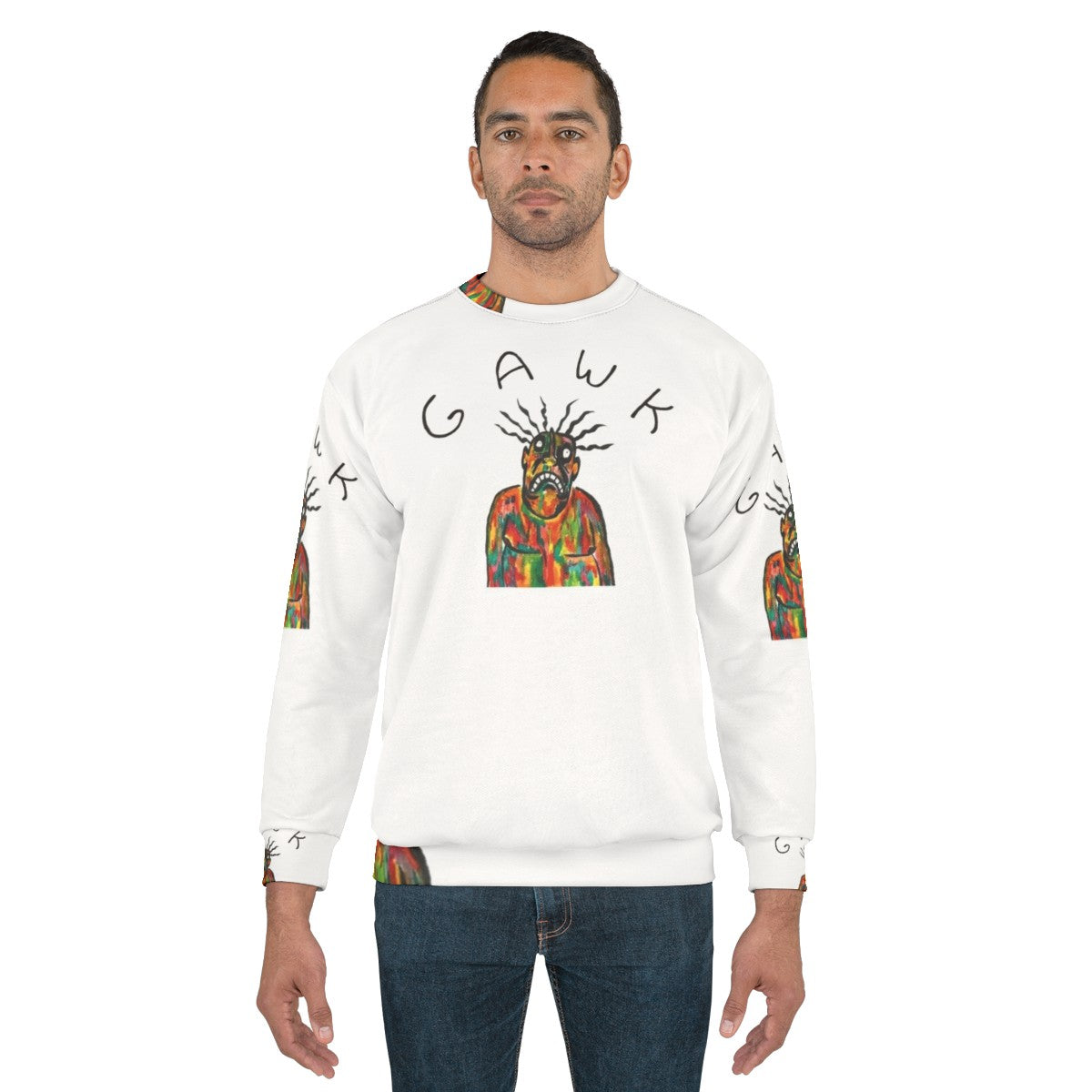 Vundabar Gawk Album Cover Art Indie Grunge Sweatshirt - men