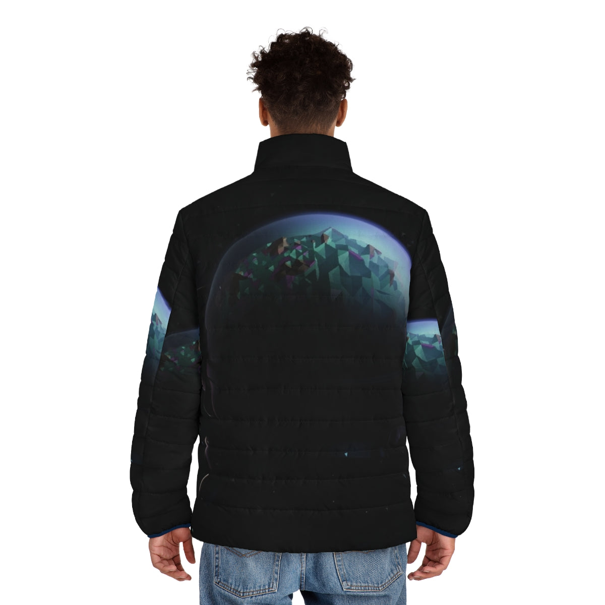 Astroneer Puffer Jacket - Warm and Stylish Outerwear for Space Exploration - men back