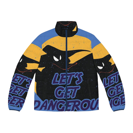 Darkwing Duck and Scrooge McDuck inspired puffer jacket