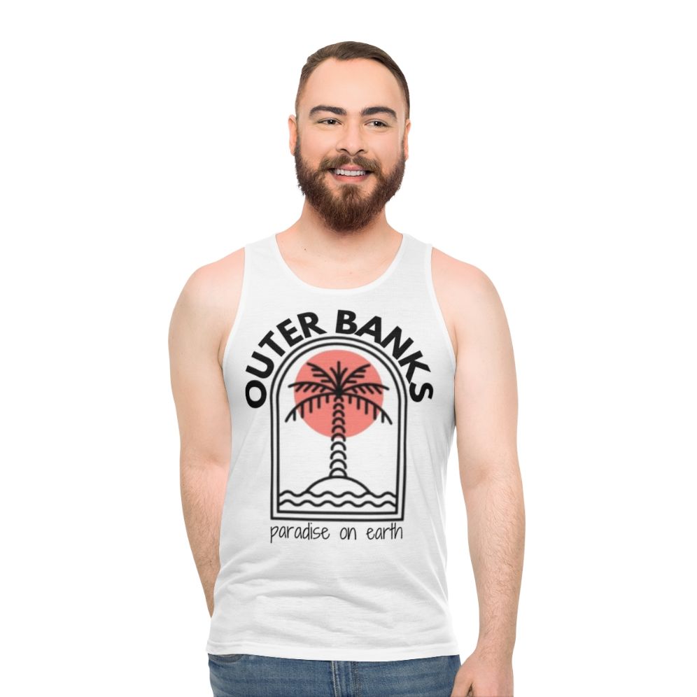 Vintage OBX unisex tank top - men