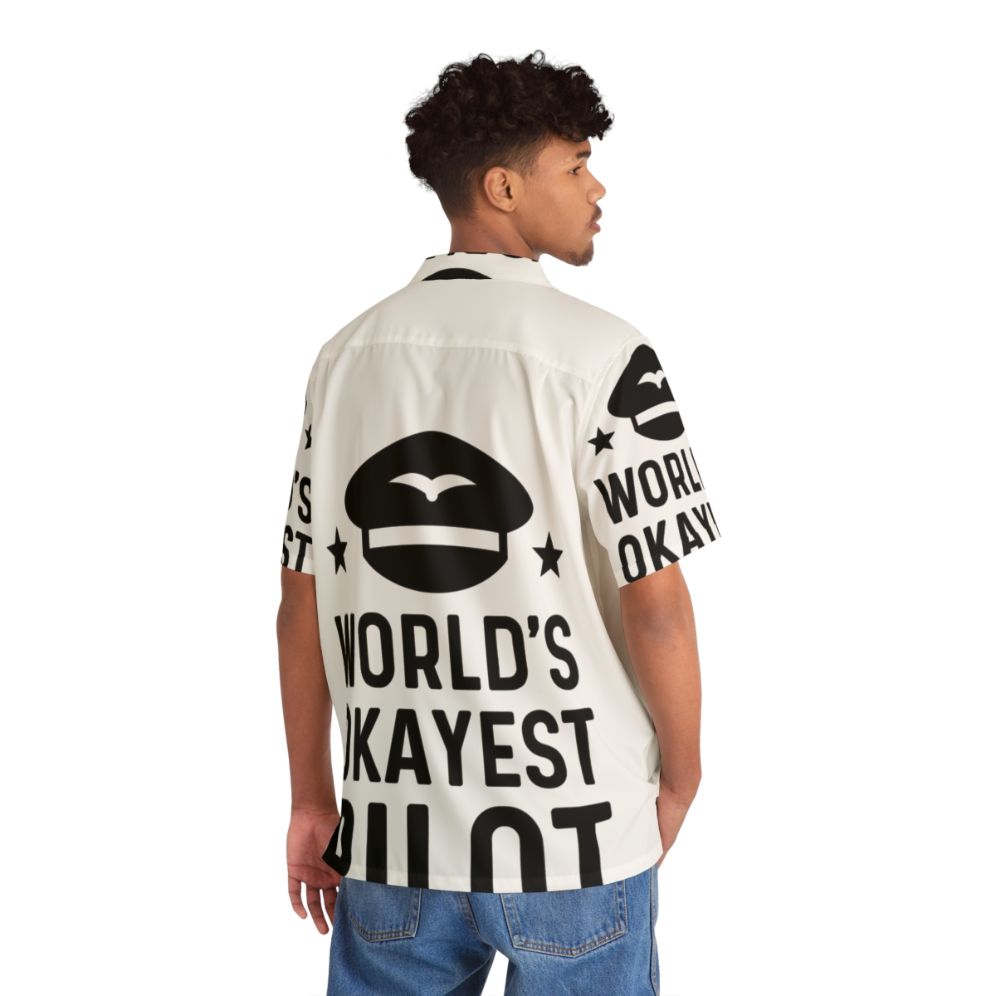 World's Okayest Engineer Hawaiian Shirt - People Back