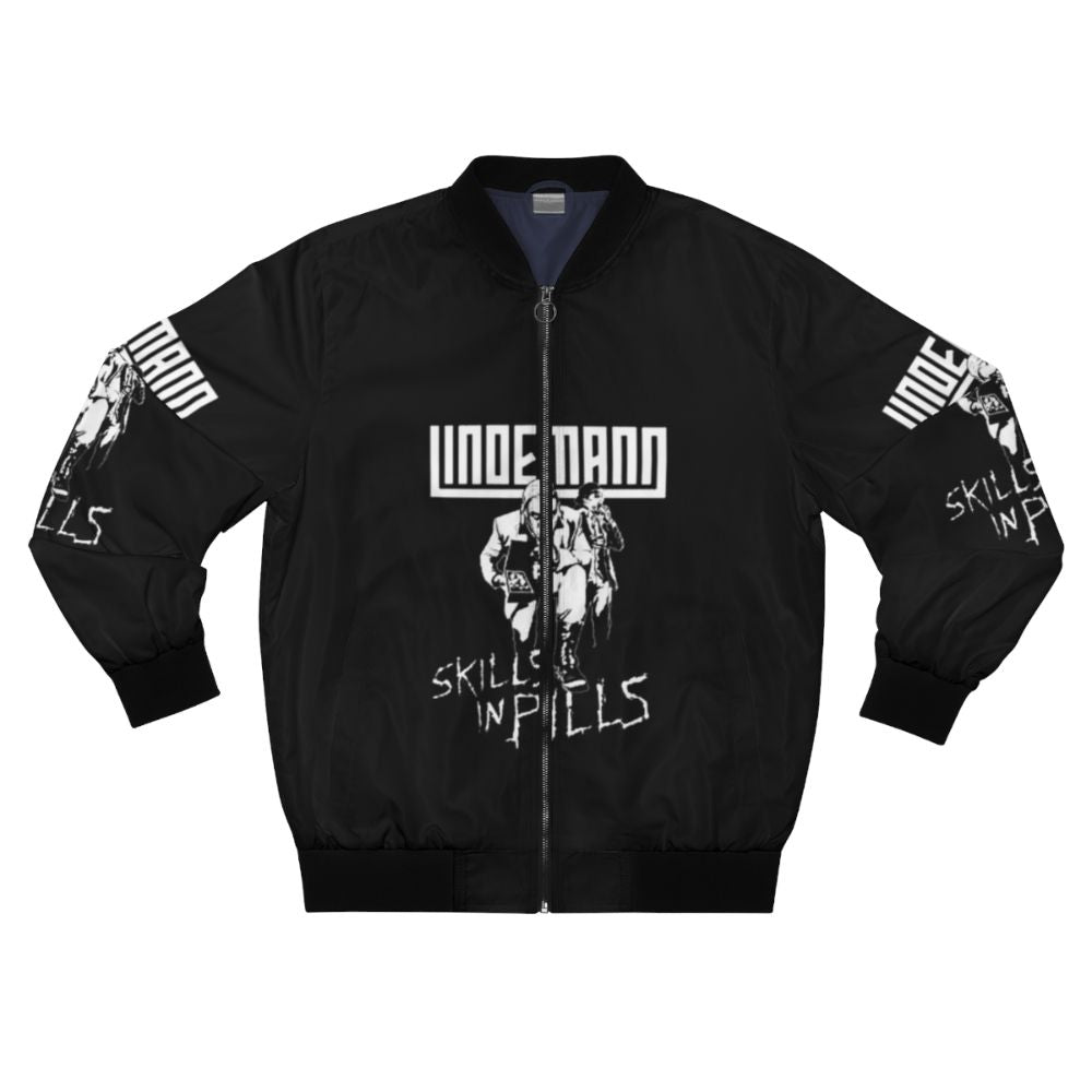 Lindemann Heavy Metal Bomber Jacket with Rammstein-inspired design