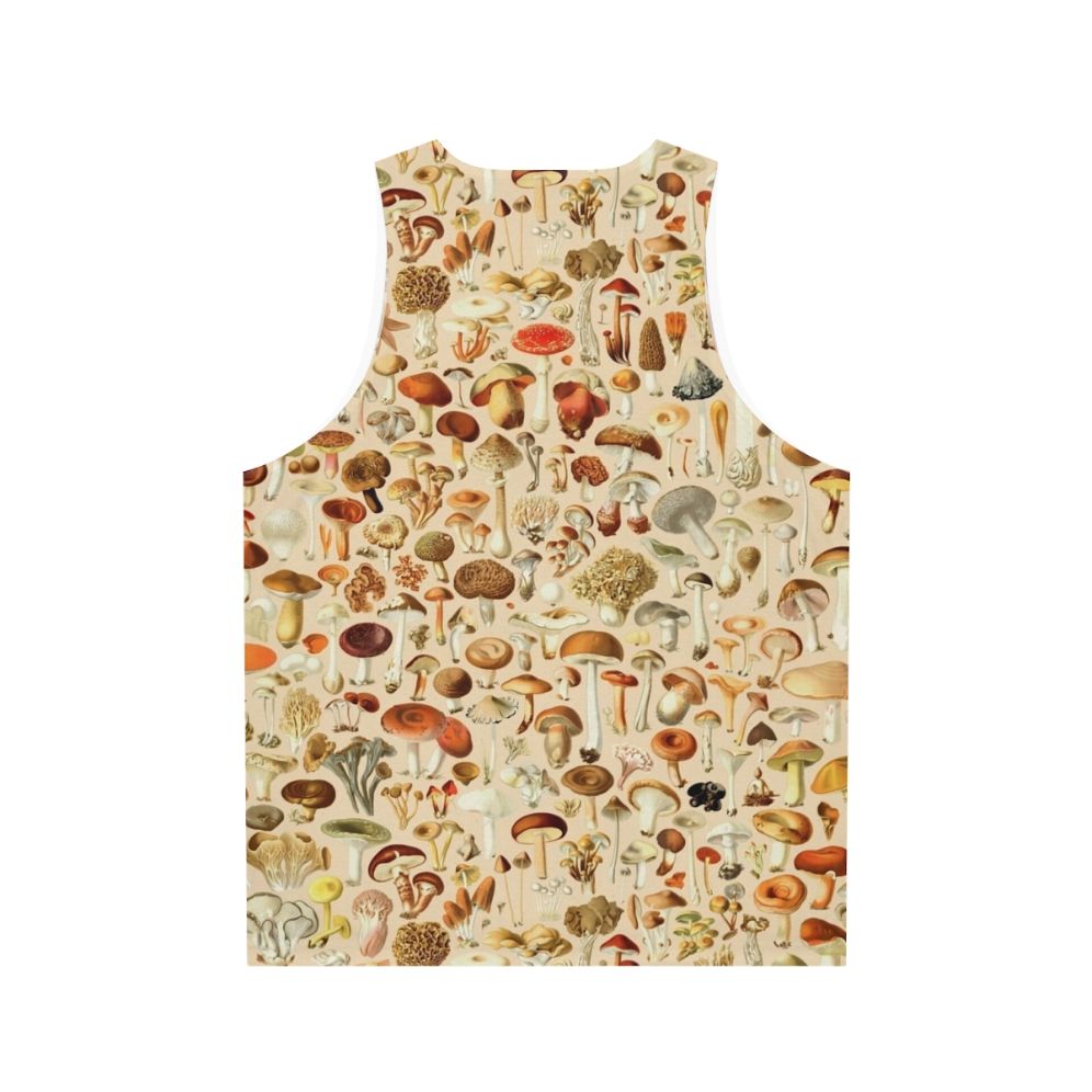 Vintage Mushroom Designs Unisex Tank Top - Back