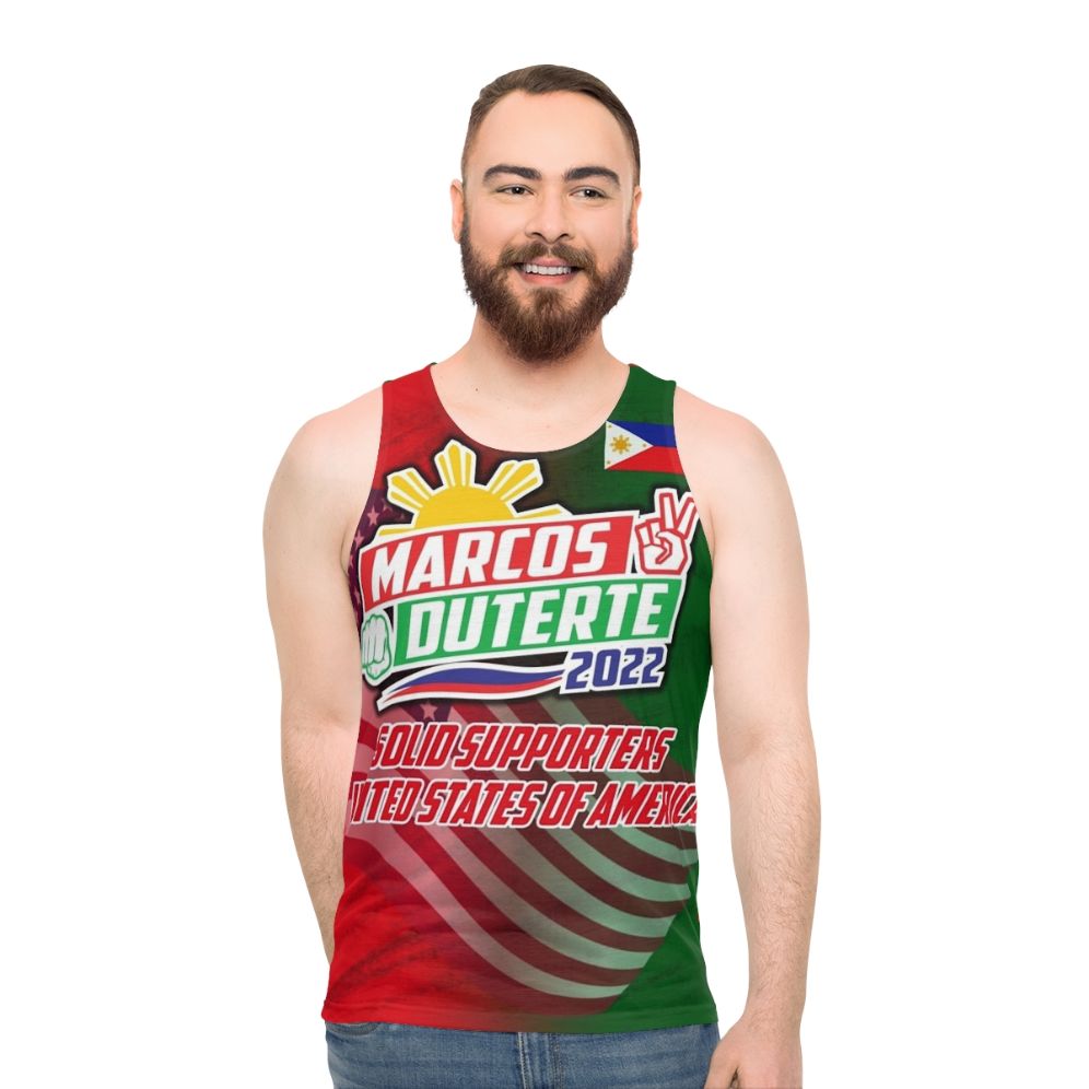 Marcos Duterte 2022 Unisex Tank Top - men