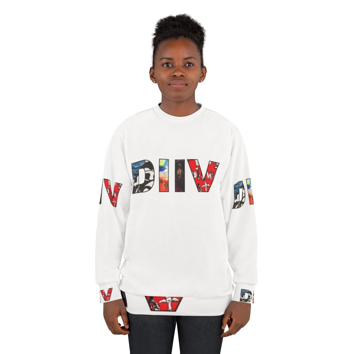 Diiv indie rock sweatshirt - women