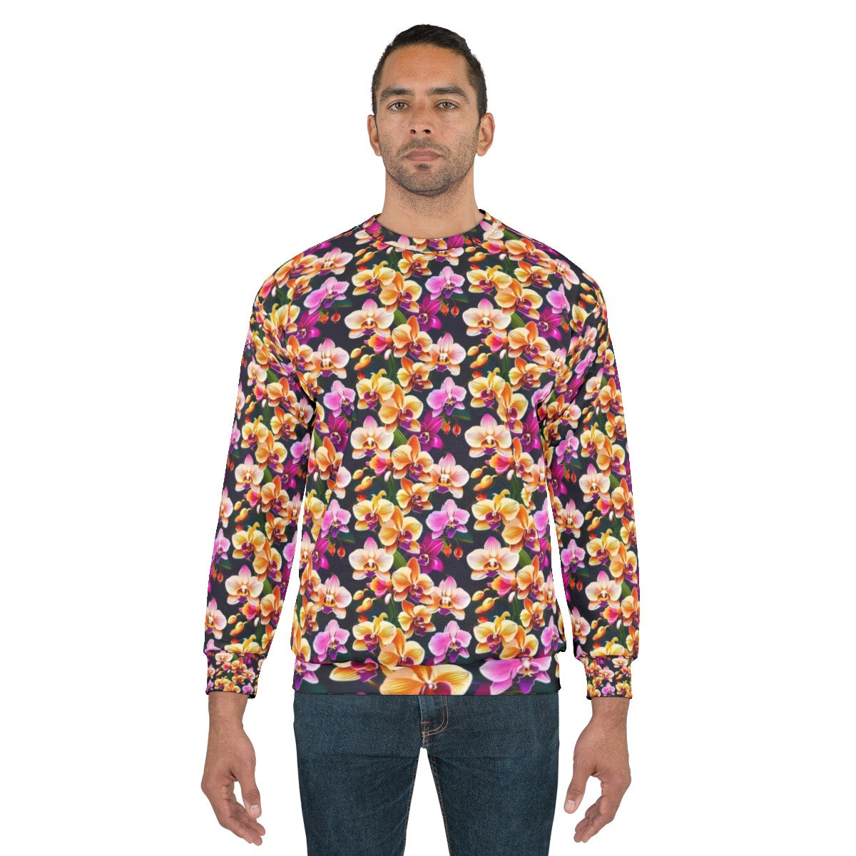 Orchid graphic sweatshirt - men