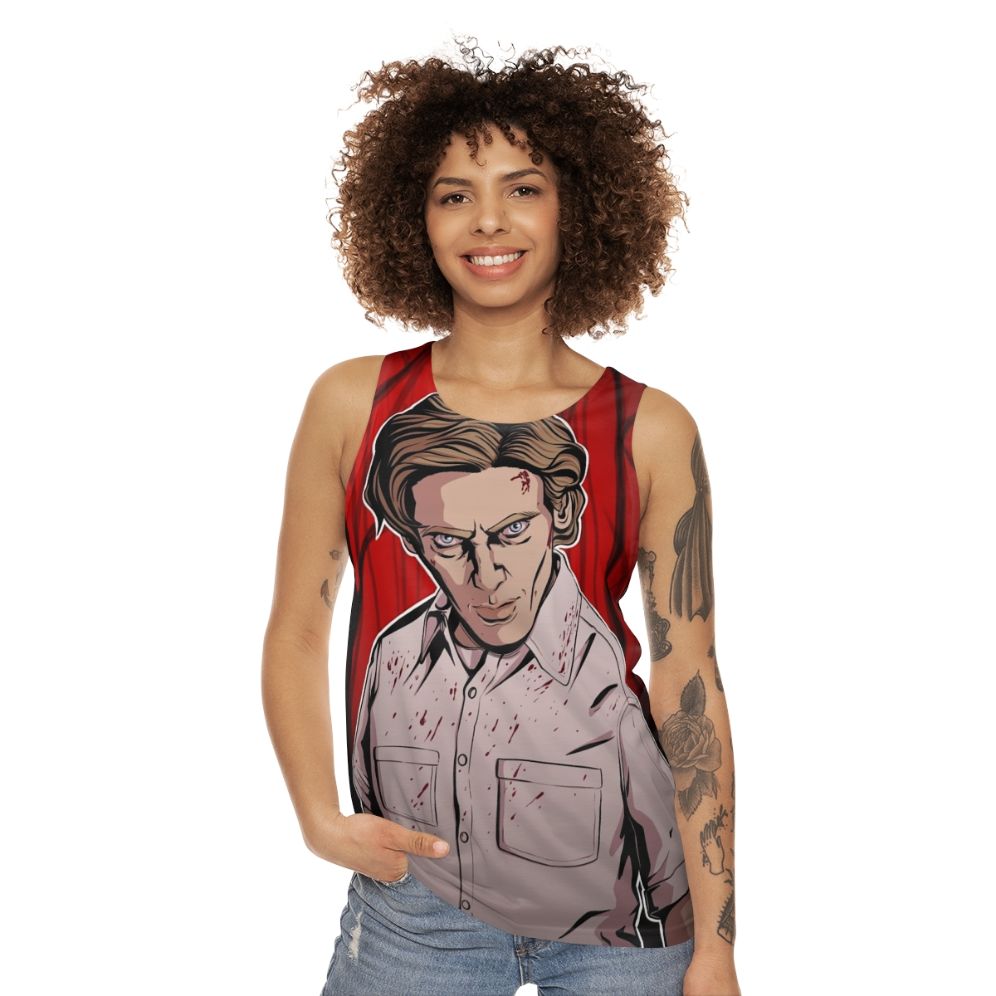 Stranger Things Vecna Henry Creel Fanart Unisex Tank Top - women