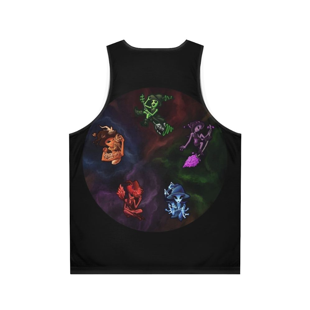 Witch Aliens Unisex Tank Top - Back