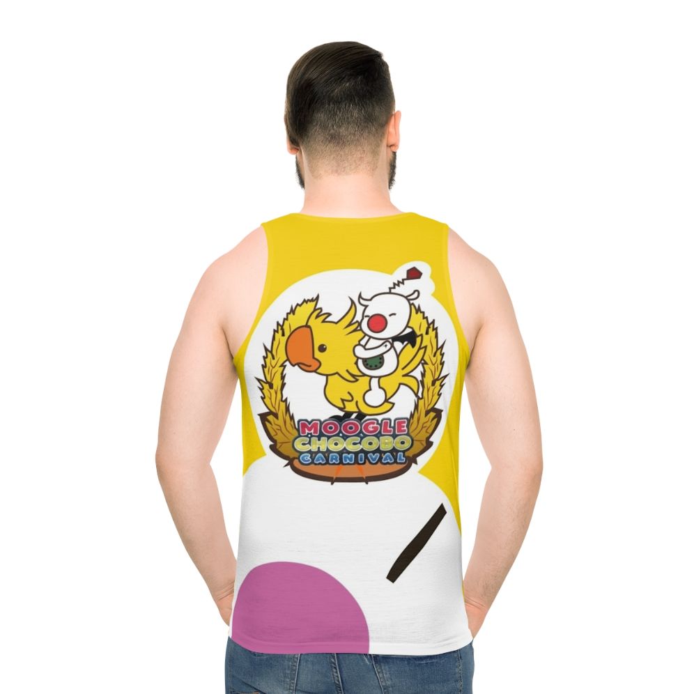 Final Fantasy XV Chocobo Festival Unisex Tank Top - men back