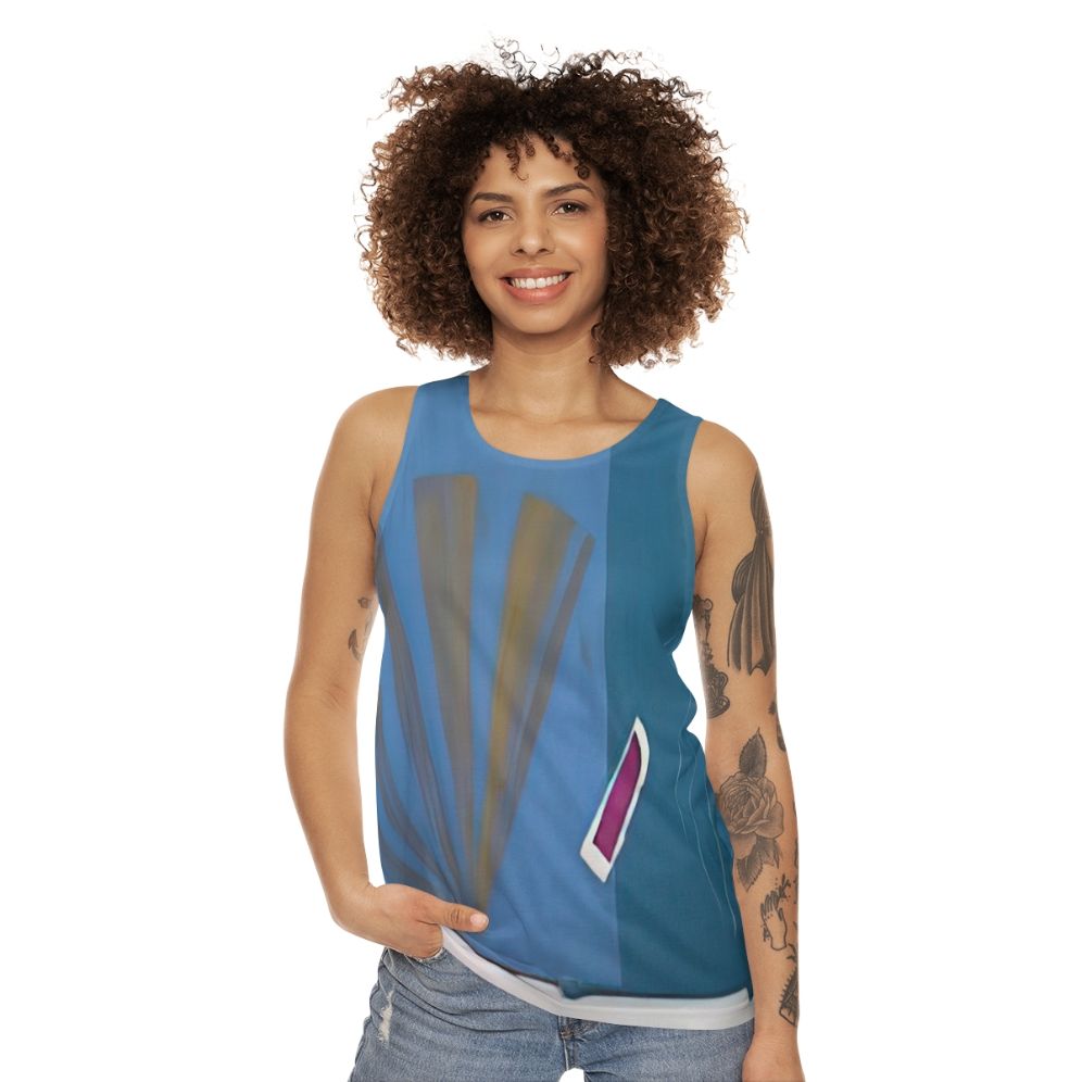 Sol Lewitt inspired conceptual art unisex tank top - women