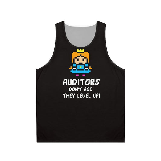 Auditors Don't Age, They Level Up - Unisex Tank Top