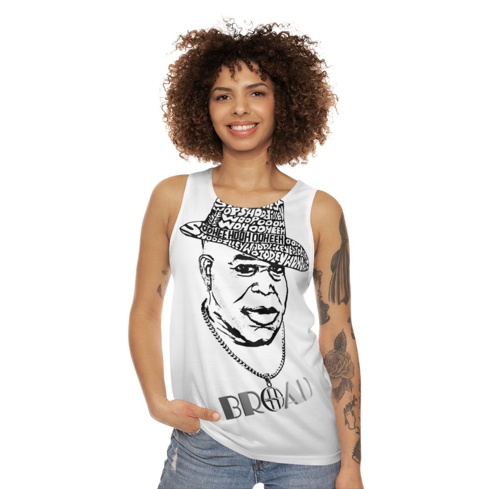 Broad unisex reggae-inspired tank top - women