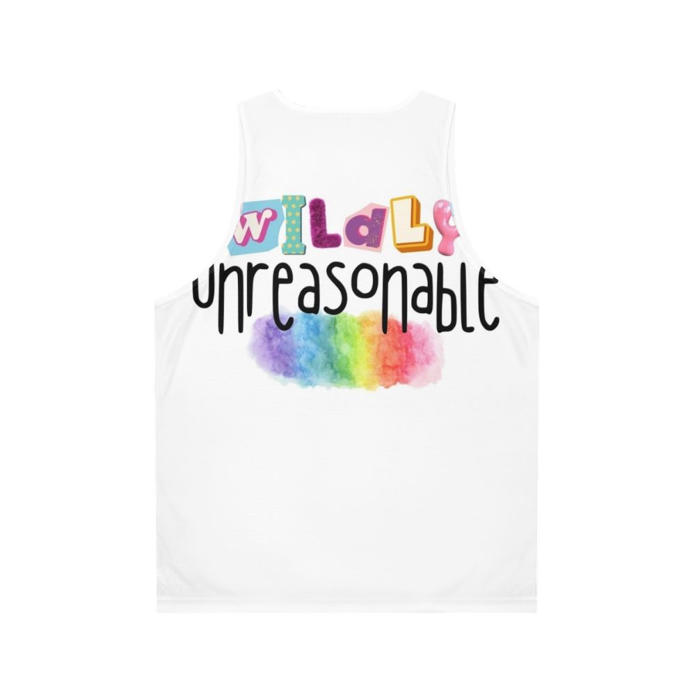 Unisex LGBTQ+ pride tank top - Back