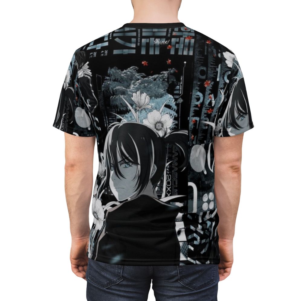 Anime-Inspired Noragami Fan Art T-Shirt - men back