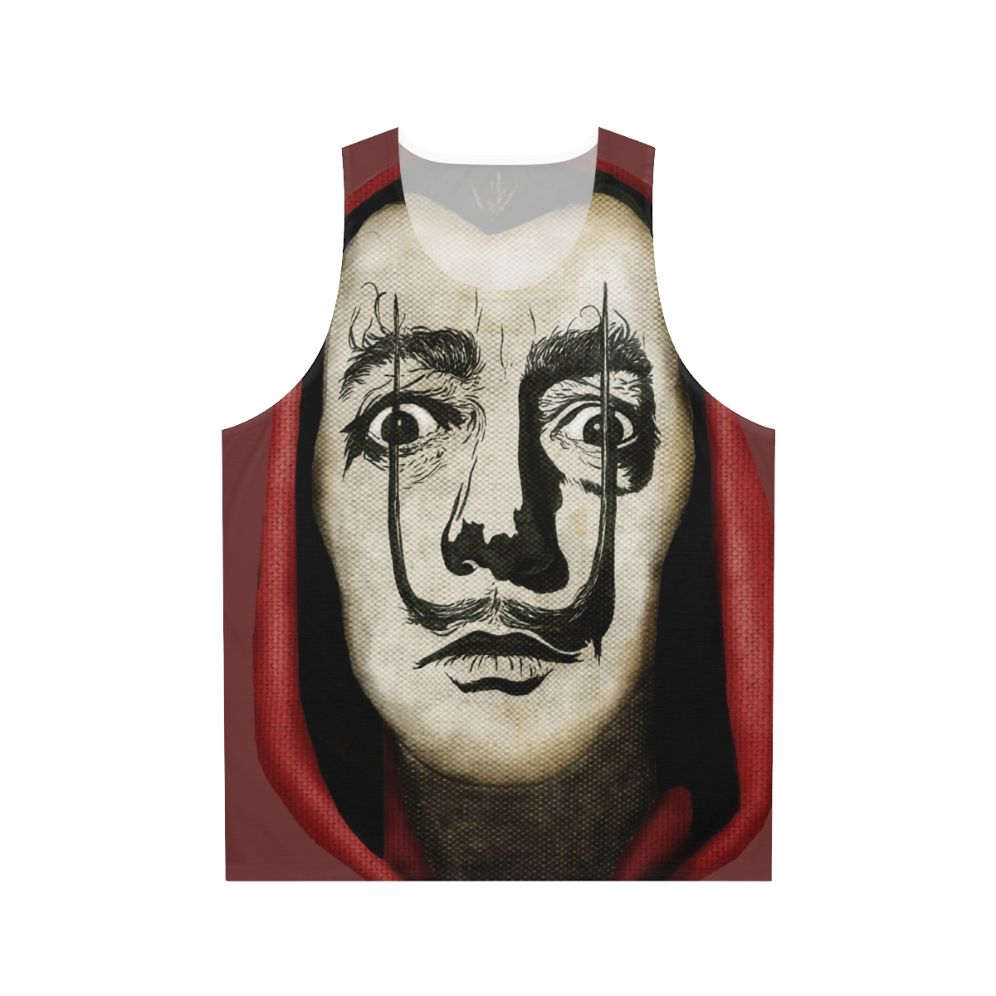 Dali from Money Heist Unisex Tank Top