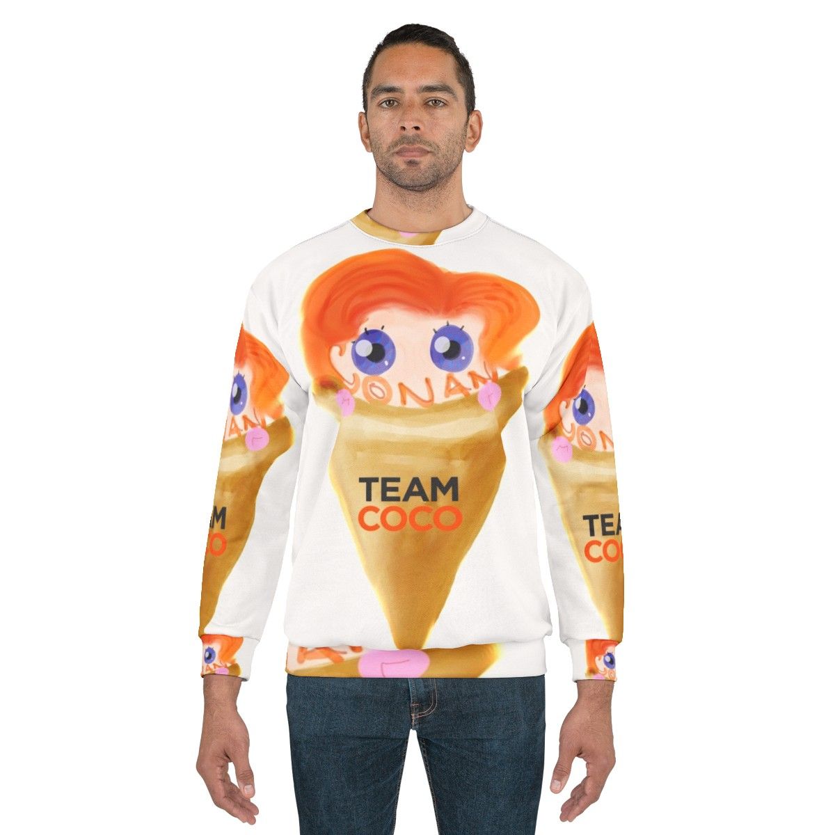 Conan O'Brien Ice Cream Sweatshirt - men